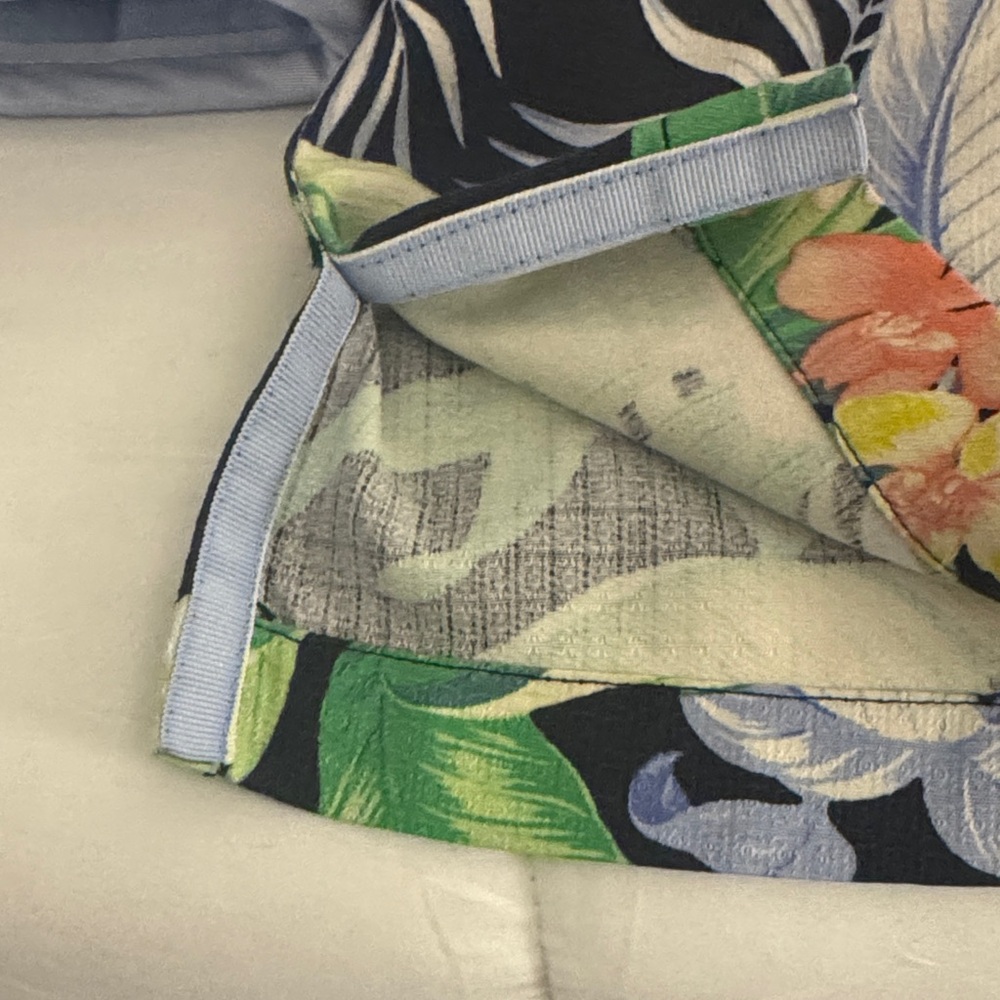Tommy Bahama Leafy Green and Blue Shirt - Picture 5 of 11